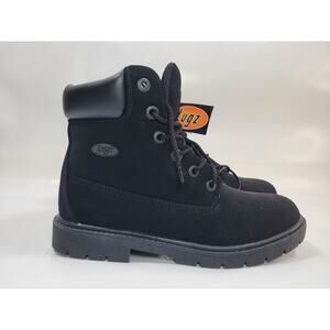 Lugz Convoy 6 Inch Round Toe Women's Black Casual Boots Size US 9